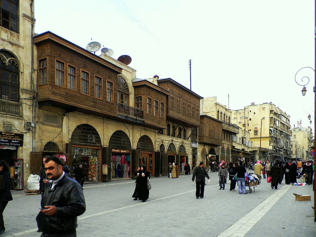 Հալէպ, "Քաղաքի շուկան", աղբիւրը՝ Wikipedia